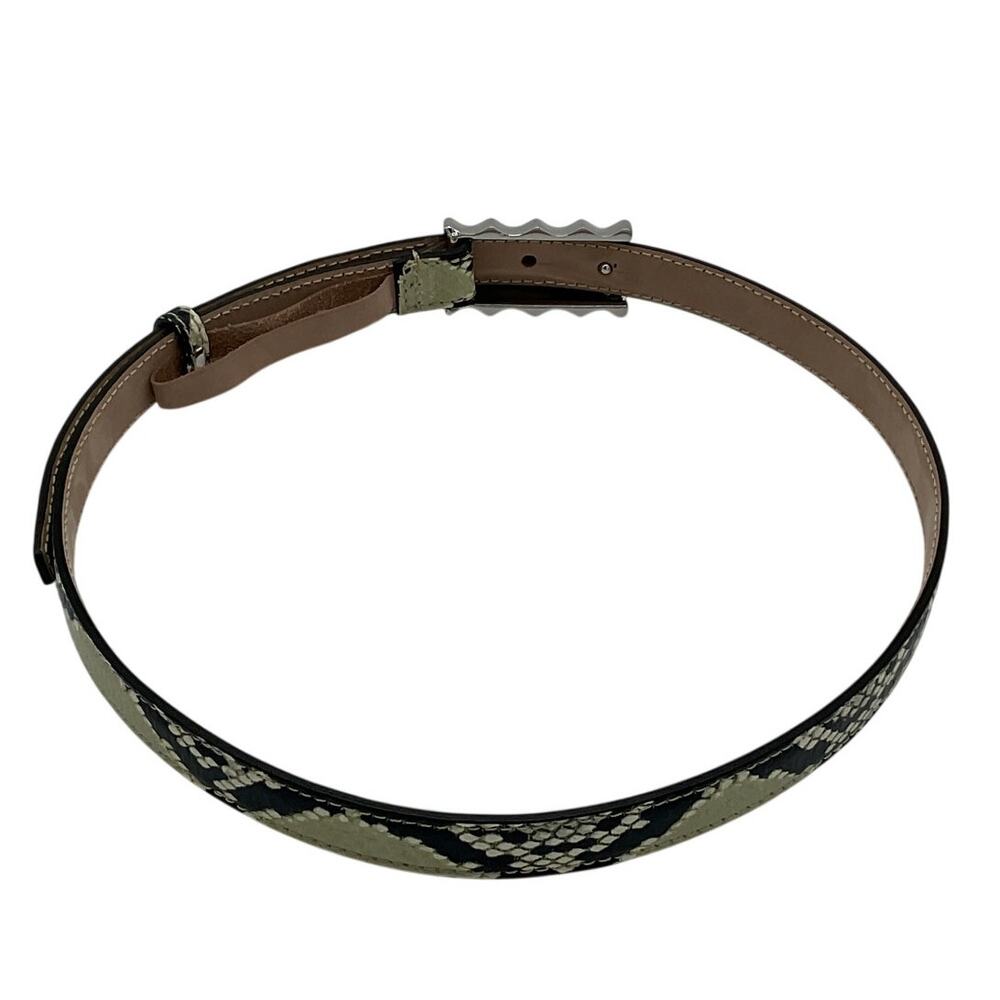 Khaite Textured Multicolor Julius Belt Size XS - Picture 3 of 5